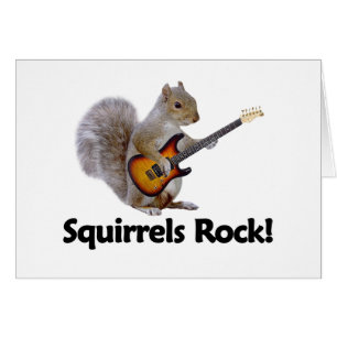 Cartão Rocha dos esquilos!