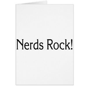 Cartão Rocha dos nerd