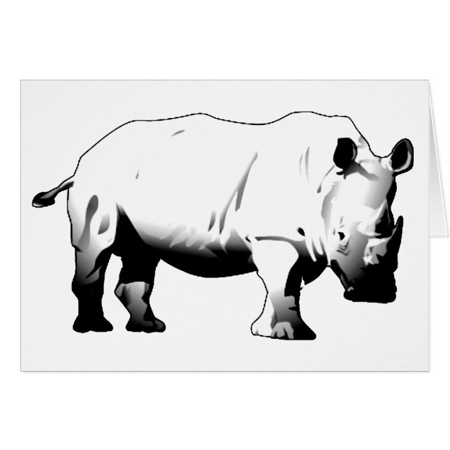 Cartão Rocha dos Rhinos (Frente Horizontal)