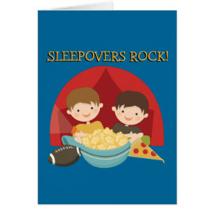 Cartão Rocha dos Sleepovers