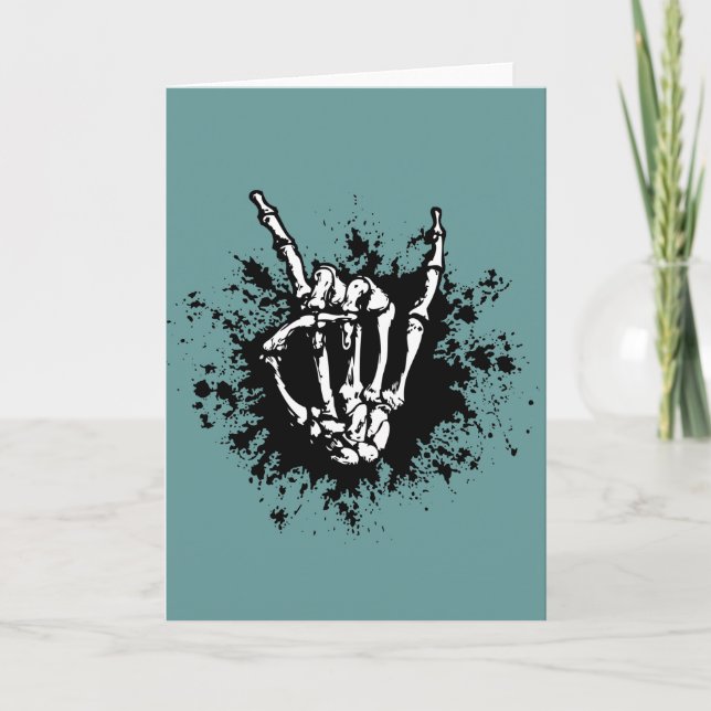 Cartão Rocha no osso (Frente)