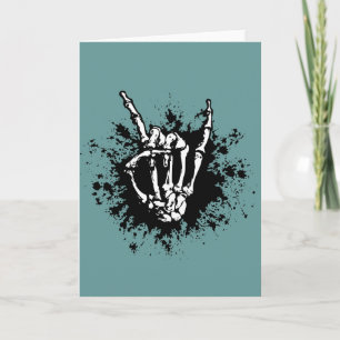 Cartão Rocha no osso