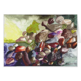 Cartão Rochas do rio