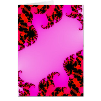 Cartão Rochas rosadas