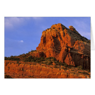 Cartão Rochas Vermelhas em Sterling Canyon em Sedona Ariz