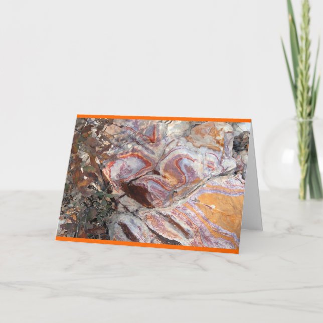 Cartão "Rock Art nº 1" (Frente)