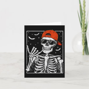 Cartão Rock Halloween Costume Legal Rock Music Rocker