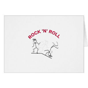 Cartão Rock 'N' Roll