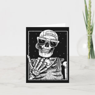 Cartão Rock N Roll Nd Lpreguiçoso Halloween Costume Rocke