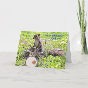 Cartão Rock On Birthday Card