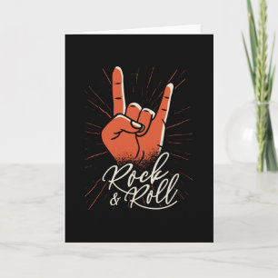 Cartão Rock & roll