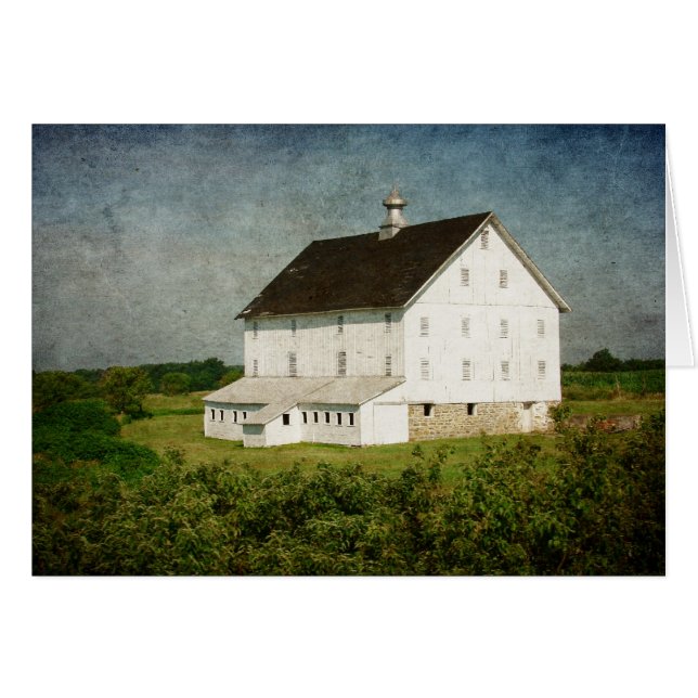 Cartão Rock Solid Barn (Frente Horizontal)