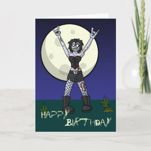 Cartão Rock 'Til You Drop Card
