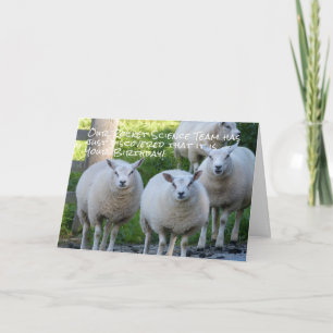 Cartão Rocket Science Birthday