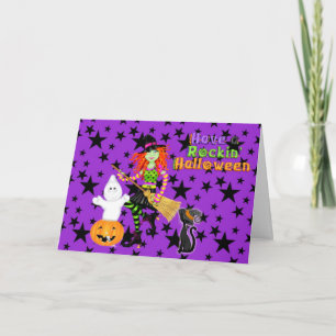 Cartão Rockin' Halloween