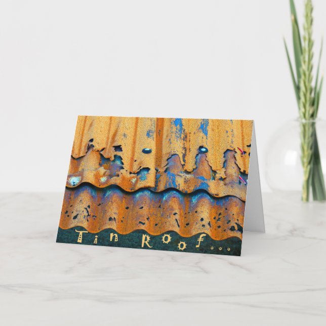 Cartão Rockin' Roof (Frente)