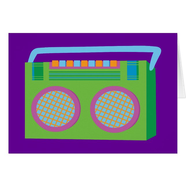 Cartão Rockin' Stereo (Frente Horizontal)