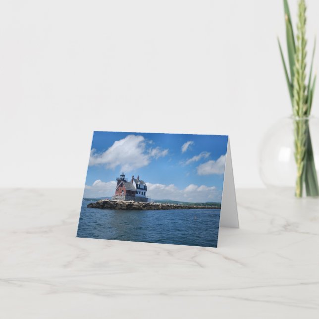 Cartão Rockland Breakwater Light notecard - 1 (Frente)