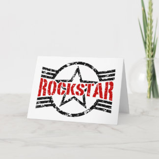 Cartão Rockstar