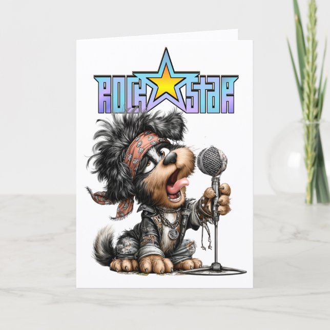 Cartão ROCKSTAR (Frente)