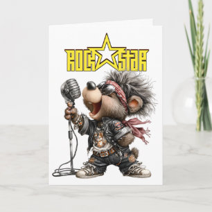 Cartão ROCKSTAR
