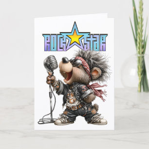 Cartão ROCKSTAR