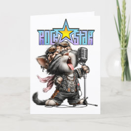 Cartão ROCKSTAR