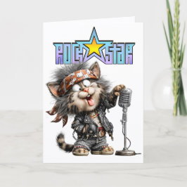 Cartão ROCKSTAR