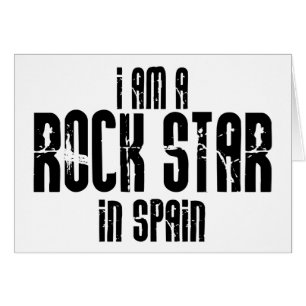 Cartão Rockstar na espanha