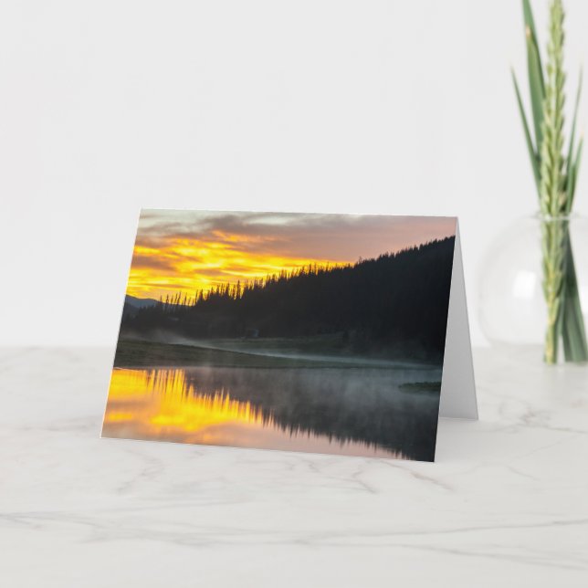 Cartão Rocky Mountain National Park Colorado (Frente)