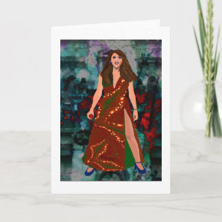 Cartão Rodando a Design criativa de LeeMarie