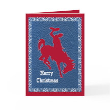 Rodeo Bronc Rider Faux Leather