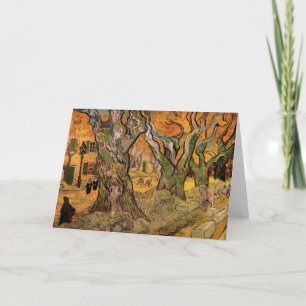 Cartão Rodoviárias Menders de Vincent van Gogh