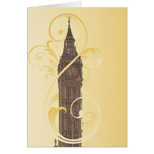 Cartão Rolamentos e Big Ben