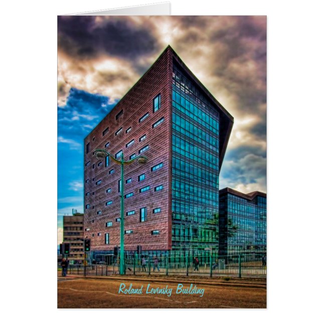 Cartão Roland Levinsky Building, Plymouth Uni - Vazio (Frente)