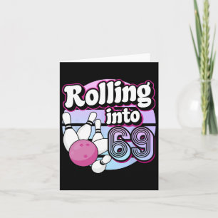 Cartão Rolando para 69 Boliches 69º aniversário