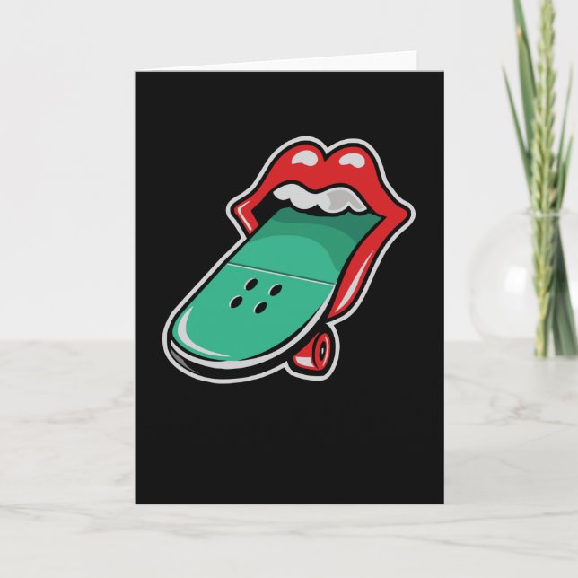 Cartão Rolando skate (Frente)