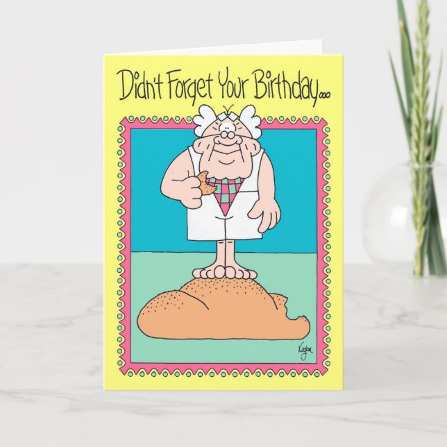 Cartão ROLL Birthday Card (Frente)