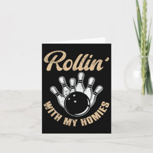 Cartão Rollin com minha Boliche 5