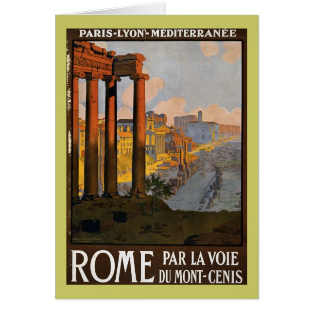 Cartão Roma (Frente)