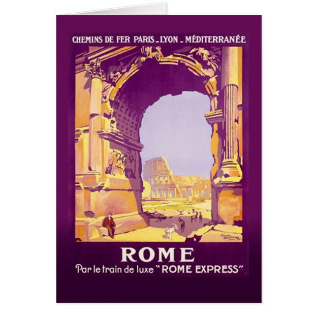 Cartão Roma expressa (Frente)