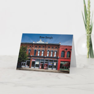 Cartão Roma, Geórgia