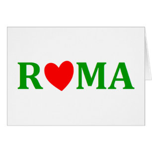 Cartão Roma ville éternelle