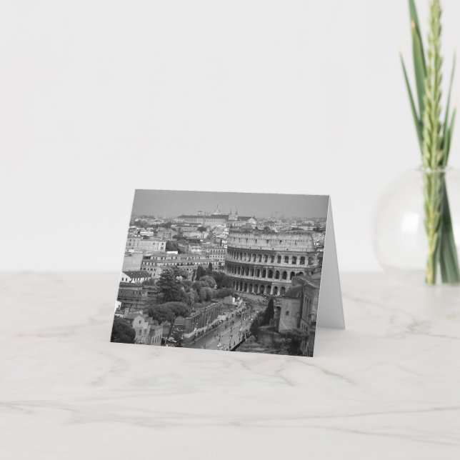 Cartão Roman Colosseum Card (Frente)