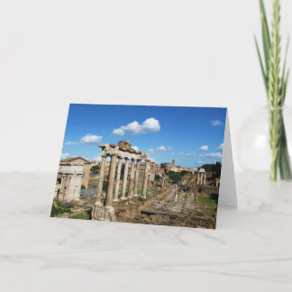 Cartão Roman Forum