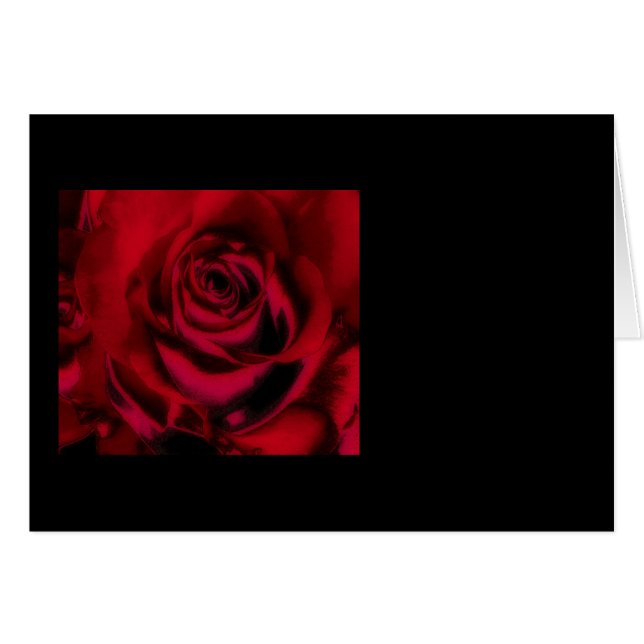 Cartão Romance dos cartões, amor, Flirty (Frente Horizontal)