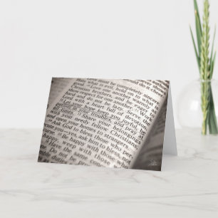 Cartão Romanos 12:12 [Cartão Saudável]