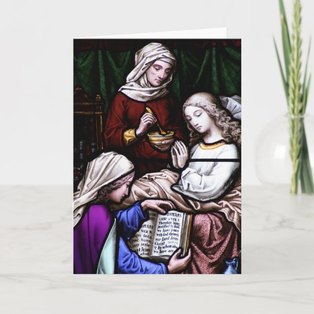 Cartão Romanos Placa de vidro contida 5:1 (Frente)