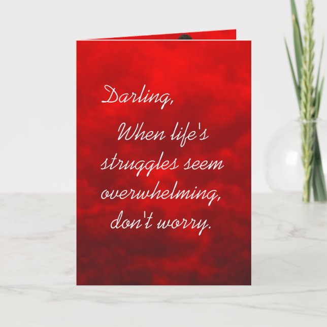 Cartão Romantic Wife Greeting Card (Frente)