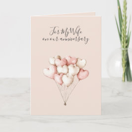 Cartão Romântico Eu Te Amo Aniversário Corações Rosa